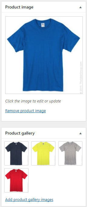 WooCommerce mynd af bol