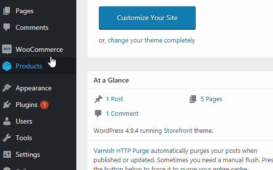 WooCommerce orders